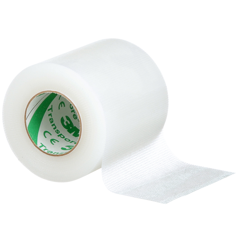 Transpore Medical Tape, Plastic, 3 inch x 10 Yards, Non Sterile, 3M 1527-3
